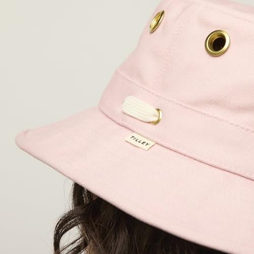 Image of T1 Iconic Bucket Hat, Light Pink, 7 3 /4
