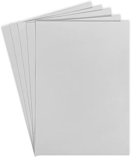 Blotting Paper Sheets A4 Blotting Paper for Ink Pens & Oil Blotting Sheets 300gsm Super Absorbent Blotting Paper for Arts, Crafts & Removing Excess Ink & Oil (White - A4 Sheets - 300gsm - 5 Sheets)