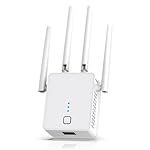 WiFi Extender, 2024 Fastest WiFi Booster 1200Mbps Dual Band (5GHz/2.4GHz) WiFi Extenders Signal Booster for Home, WiFi Repeater with Ethernet Port Covers up to 10000sq. ft and 55 Devices