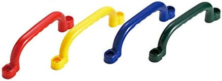 Miniatura 8 de Ymeibe Juego de 4 asas de seguridad para patio de recreo, juego de 4 columpios para niños, agarraderas de mano para juegos al aire libre, gimnasio