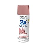 Rust-Oleum 299887 Painter's Touch 2X Ultra Cover Spray Paint, 12 oz, Satin Vintage Blush
