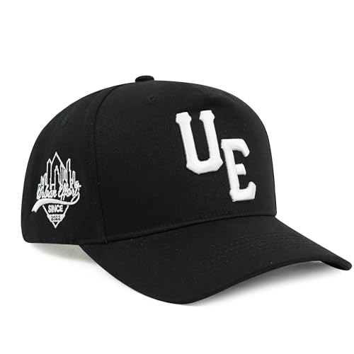 Image of Urban Effort Specialty Mens Snapback Hat - Curved Brim A Frame Adjustable Trucker Cap for Men and Women