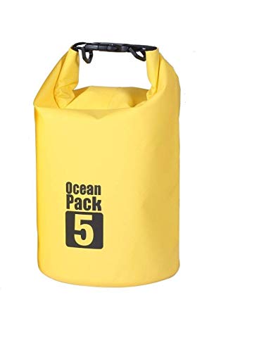 Image of KPS Waterproof 5Liter Ocean Pack Wading Drifting Package Swimming Bag,Ocean Pack Dry Bag Sack for Kayaking - Boating - Canoeing - Fishing - Rafting - Swimming - Camping - Snowboarding