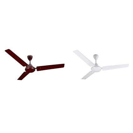 Havells Pacer 1200mm Ceiling Fan (Brown) + Havells Pacer 1200mm Ceiling Fan (White)