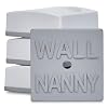 Wall Nanny Mini – Smallest Baby Gate Wall Protector (Made in USA) Protect Walls & Doorways from Pet Gates & Dog Gate Spindles – Child Pressure Mounted Baby Gate for Stairs Wall Cup (White) 4 Pack