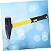 DIYEAH 200g Steel Hammer Plastic Coated Handle Lightweight Bench Hammer for Fabrication and Woodworking Impact Resistance Tool for Engineers and Fitters