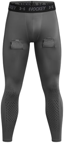 Under Armour Men's Hockey Compression Leggings, (025) Castlerock / / Black,  XX-Large : Amazon.sg: Fashion