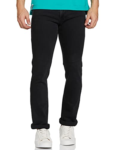 Image of Pepe Jeans Men's Mid Rise (Vapour) Slim Fit Jeans