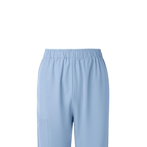 Image of Women's Medica Scrub Pants Pull On Workwear Cargo Pocket Elastic Waist Hospital Uniform Trousers