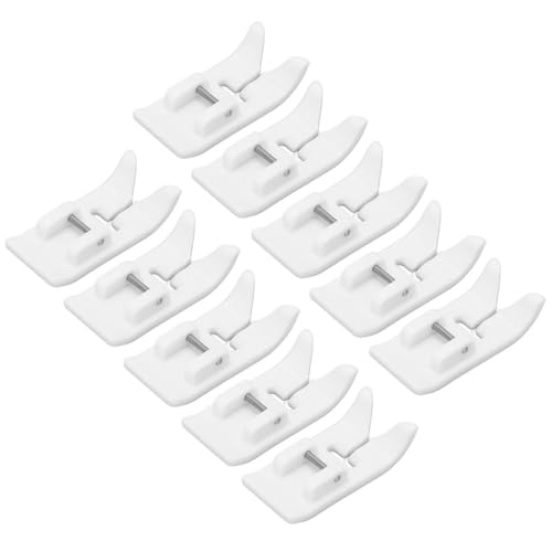 Set de 10 Pies Prensatelas Plásticos Universales para Máquina miniatura 7