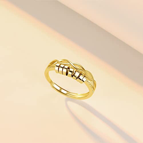 Cangall Silver Anxiety Ring - Image 3