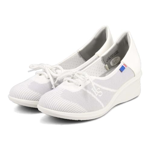 [ELLE SPORT] �j�b�g ���[�X�A�b�v�V���[�Y ESP14709 ���f�B�[�X �O���[ �t�B�b�g��