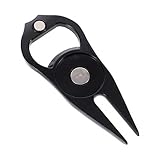 BESPORTBLE Zinklegierung Golfplatz Divot Reparaturwerkzeug Und Ballmarker Mit Starken Magneten Für Tragbare Und Robuste Nutzung Im Golfgreens