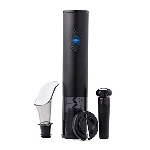 Preisvergleich Produktbild UKE Elektrischer Flaschenöffner, Langlebiger Schnurloser Elektrischer Flaschenöffner Aus Rostfreiem Stahl Batteriebetrieben Geeignet Für Familie / Picknick / Geschäft,A