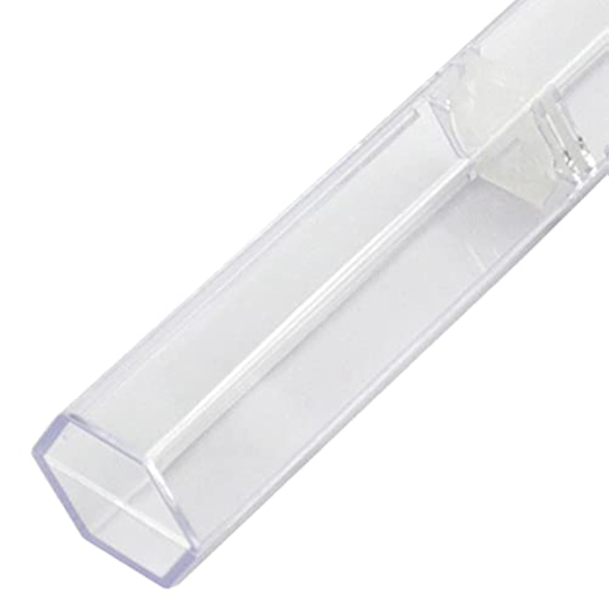 Professional Transparent Makeup Storage Box, Portable Compact for Travel