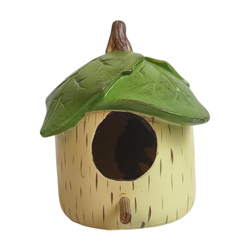 Nichoir suspendu en forme de feuilles pour animer votre patio