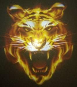 SOONDAR Car Door LED Logo Projector Light, Upgraded Universal Senseor LED Door Light Logo Ghost Shadow Welcome Lamp (2PCS) (Tiger)
