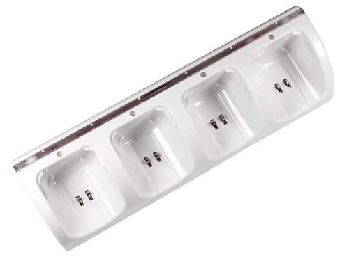 KLAREN Charger Dock + 4 x Battery for Nintendo Wii Remote