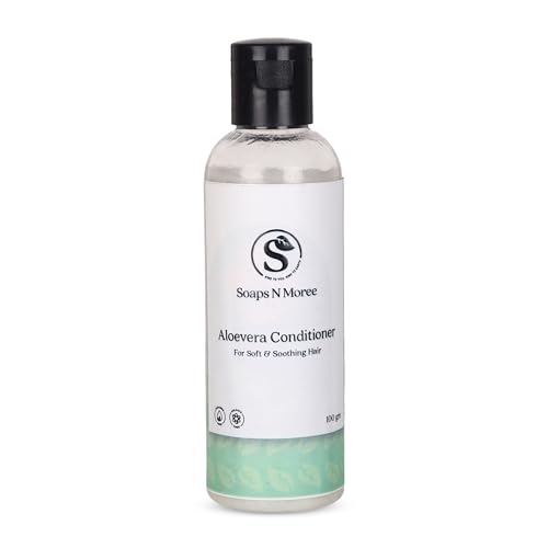 Image of Aloe Vera Conditioner for Smooth & Manageable Hair | Hydrating for Dry, Frizzy & Rough Hair | Helps Soften Strands, Improve Texture & Easy Detangling | Daily Care for Nourished & Silky