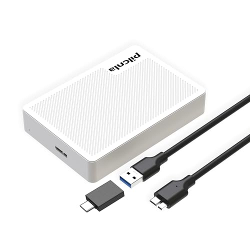 Image of 1TB Ultra Slim Portable External Hard Drive USB3.0 HDD Storage for Xbox One X /S, Xbox 360, PS4, PC, Desktop, Laptop, MacBook, Chromebook