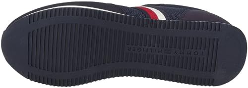 Tommy Hilfiger Flag Logo Trainers, Navy 9 | Image 4
