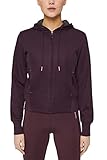 Esprit Sports ESPRIT Sports RCS SW Cardi CR Veste de Sport, Aubergine, XL Femme