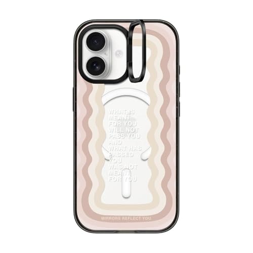 CASETiFY (P[XeBt@C) CpNgP[X iPhone 17p [LbNX^h/MagsafeΉ/ 6.6tB[gRpO[h3{̗ɑ΂ی] - Meant for You - NAubN