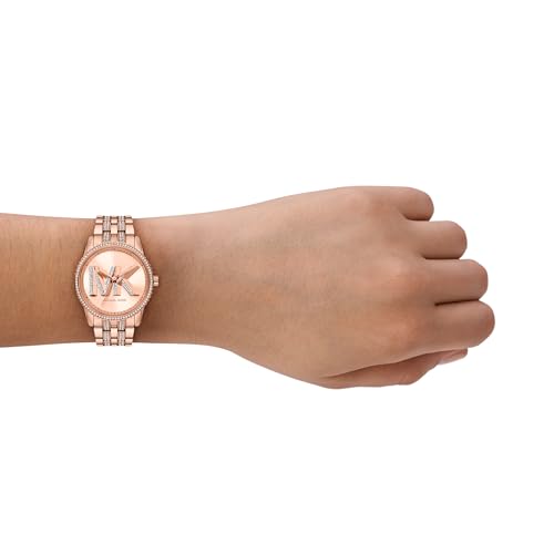 Michael Kors Bryant Chronograph Women's Watch, Stainless Steel and Pavé Crystal Watch for Women