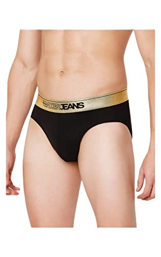 Image of Underjeans Men's Cotton Blend Briefs (Pack of 2) (UJNPBS041E2)