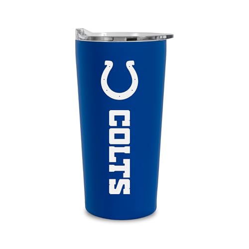 Image of Rico Industries NFL Football Soft Touch, Easy Grip Tumbler