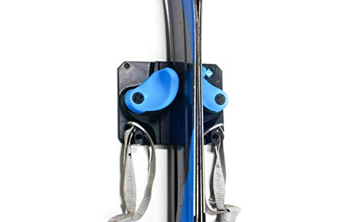 Gravity Grabber - The Ultimate Ski + Snowboard Wall Storage Rack | Save Your Rocker, Tips, and Tails | Damage-Free Ski/Snowboard Storage Rack | Fits any Ski or Snowboard | Ski/Board Wall Storage (1)