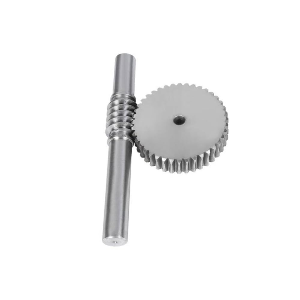Varilla de transmisión acero 2 m, 45 mm, relación 1:60 for CNC, reductor engranajes helicoidales con orificio proceso, módulo, 60 T