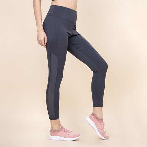 Image of 3rd Planet Women's High Waist Activewear Leggings | 4-Way Stretch, Sweat-Wicking, Non-See-Through Gym & Yoga Tights with Side Pockets | Comfortable Slim Fit Pants for Workout, Running & Fitness