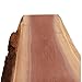 Barrington Hardwoods Live Edge Walnut Slab (1'' Thick x 4''-8'' Wide x 18'' Long). Perfect for Cutting Boards, Cheese Boards, Charcuterie Boards, and Many DIY Projects, 1'' x 4''-8'' x 18''