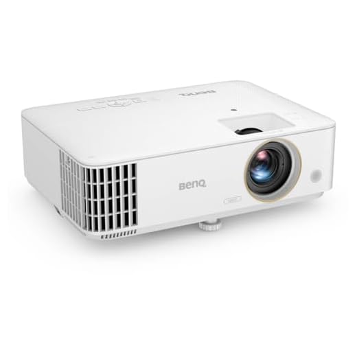 BenQ TH685P 1080p Gaming Projector - 4K HDR Support - 120hz Refresh Rate - 3500 ANSI Lumens - 8.3ms Low Latency - Enhanced Game Mode - 3 Year Industry Leading Warranty