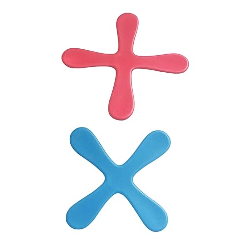 Yardwe 4sets Foam Flying Toy for Boys and Girls Boomerangs Outdoor Plaything Safe Lightweight Discs 2pcs*4