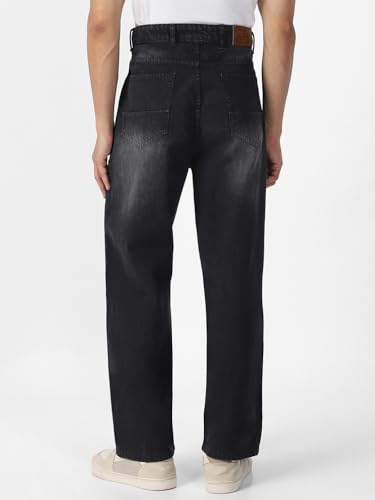 Image of Urbano Fashion Men Mid Rise Loose Jeans