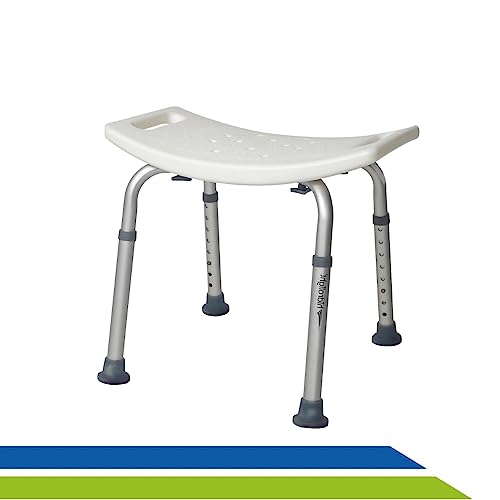 Banco Banqueta para Banho com regulagem de Altura Adulto e Idoso até 130 KG Hidrolight