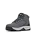 Columbia Mens Transverse Waterproof Hiking Boot, Dark Grey/Cloudburst, 7