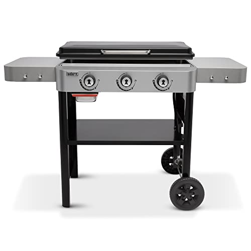 Weber-28-Gas-Griddle-3-Burner-Black
