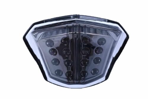 aVDB-moto LED Bremslicht/Rücklicht kompatibel mit YAMAHA XJ6 N XJ-6 2009-2016 Plug & Play mit integrierten Blinkern (Getönt)