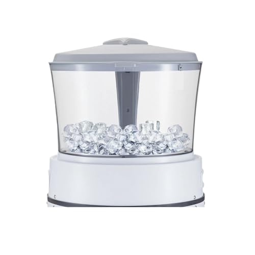 Máquina fabricadora de hielo, ralladora de hielo y máquina para hacer escamas de hielo, ideal para restaurantes, hogar y uso comercial, para hogar/cocina/acampada/RV miniatura 2