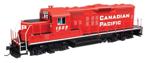 Walthers Mainline 910-10434 HO Scale EMD GP9 Phase II with Chopped Nose - Standard DC - Canadian Pacific #1523