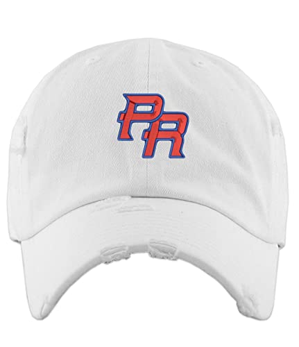 Gorra ajustable estilo vintage Puerto Rico béisbol miniatura 1