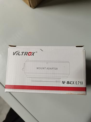 VILTROX NF-M43X Speed Booste 0.71x Lens adapter for Nikon F lens to Micro Four Thirds M43 Camera Manual infinity focus - Image 11