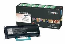Toner noir Lexmark 0E360H11E haute capacité 9000 pages pour Optra E460dW