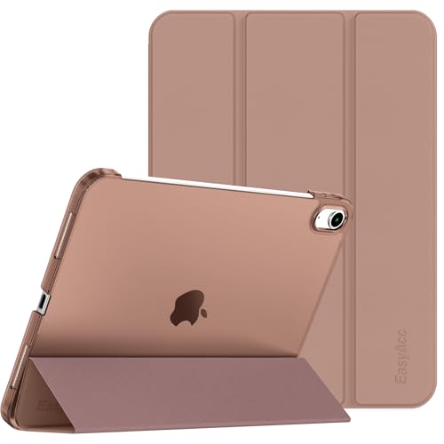 EasyAcc Coque pour iPad A16 11ème 2025 11 Pouces/iPad 10ème Génération 10,9 Pouces 2022, Ultra Fin Étui de Protection Translucide Mat avec Fonction...