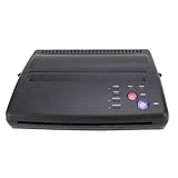 Pongnas Professioneller Schablonendrucker, Geräuscharmer Schablonen-Transfer-Kopierer für Körperkunst (EU-Stecker)