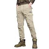 Restez frais avec un confort tout au long de la journée : le pantalon de travail cargo maintient une bonne douceur, une excellente absorption de l'humidité et une respirabilité grâce à sa construction extensible. Le tissu non irritant est sans danger pour le contact avec la peau, vous permettant de rester frais et confortable toute la journée.