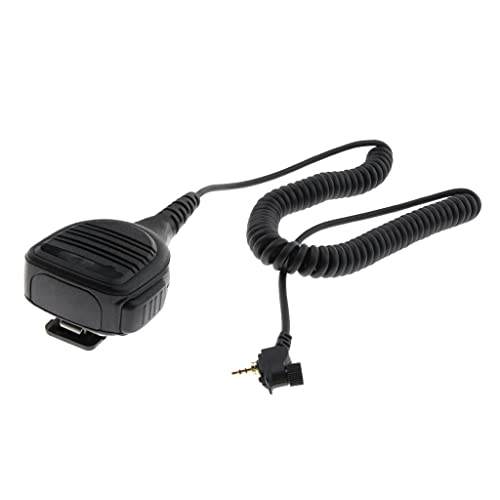 Micrófono de mano con altavoz negro Qianly compatible con -7380